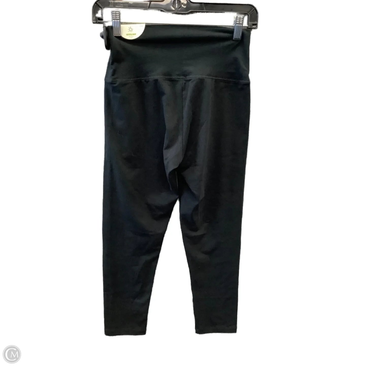 Athletic Leggings Capris By Aerie In Black, Size: M