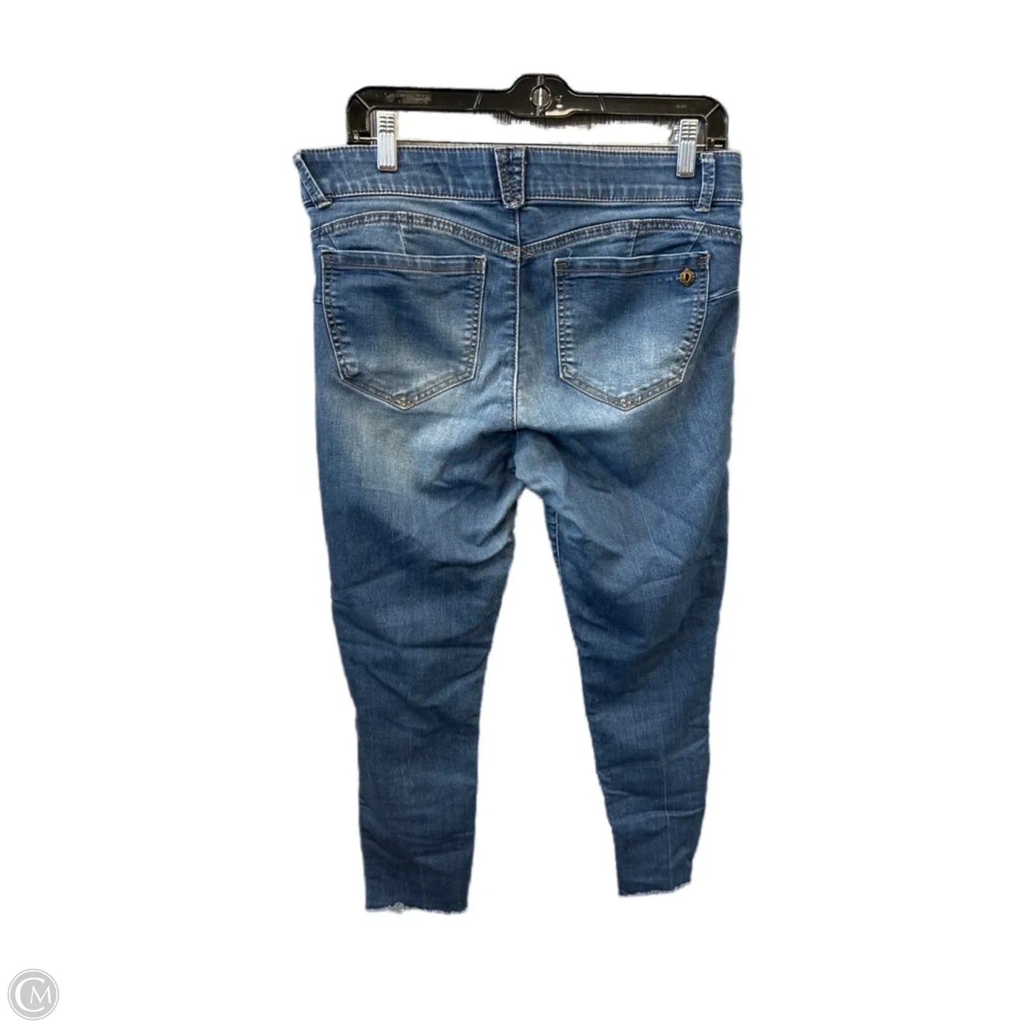 Jeans Cropped By Democracy In Blue Denim, Size: 10