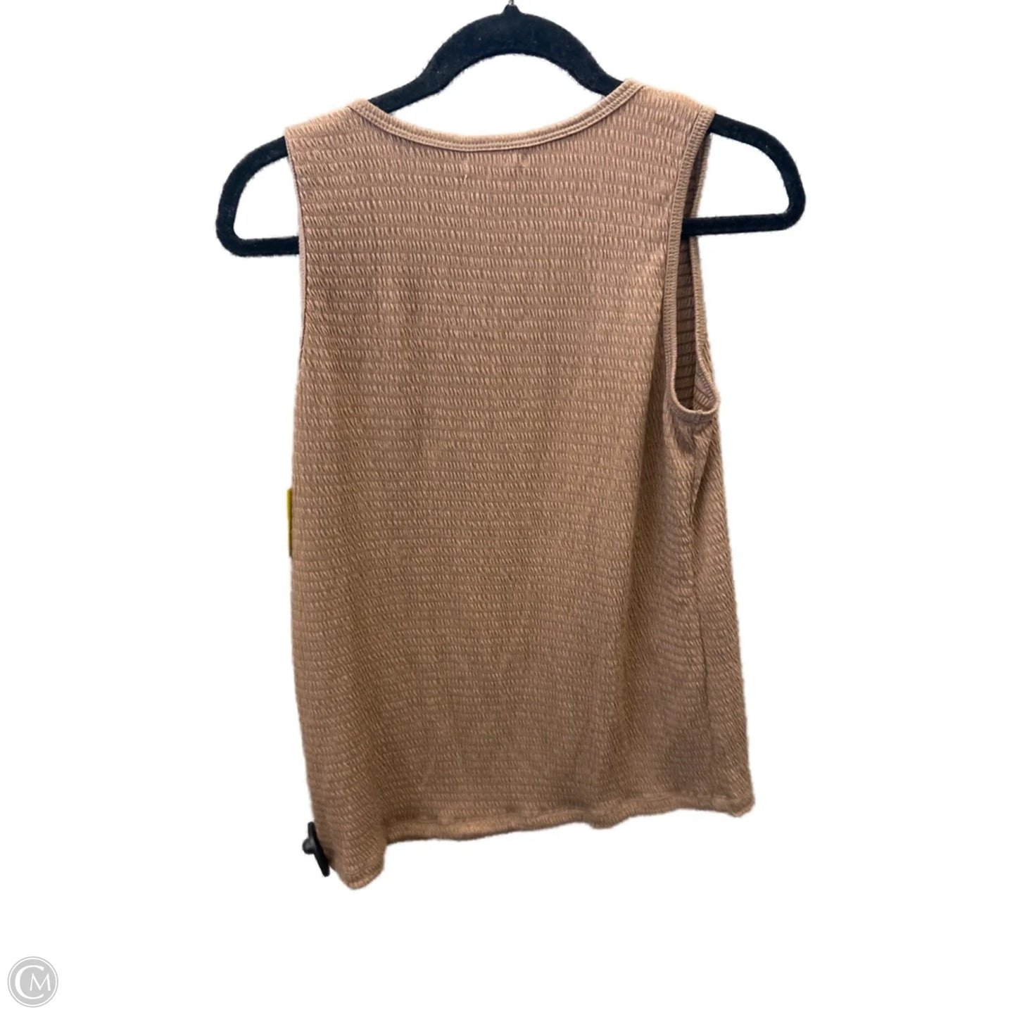 Top Sleeveless By Maurices In Brown, Size: L