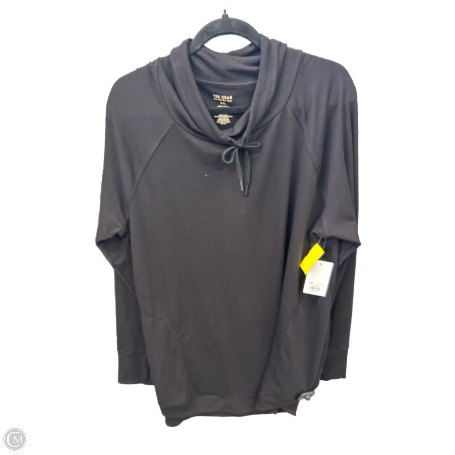 Top Long Sleeve By Tek Gear In Black, Size: Xxl
