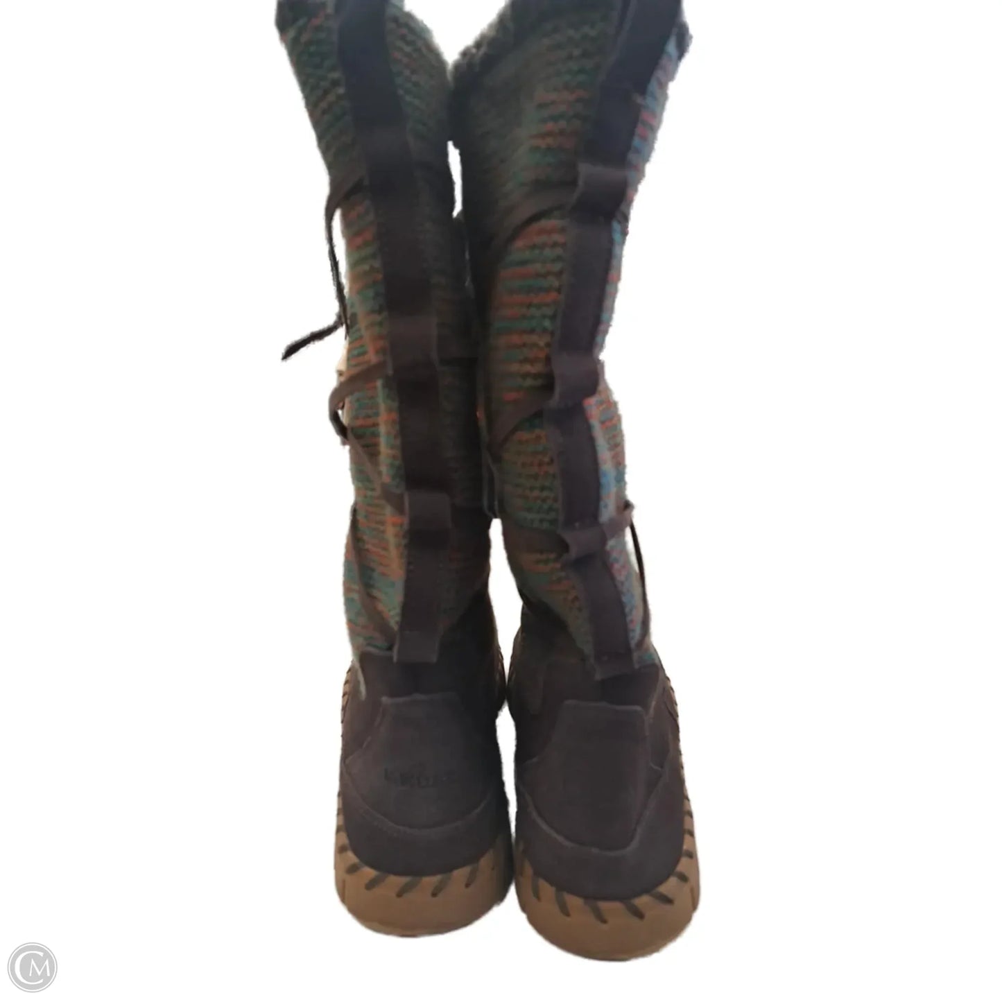 Boots Knee Flats By Muk Luks In Brown, Size: 11