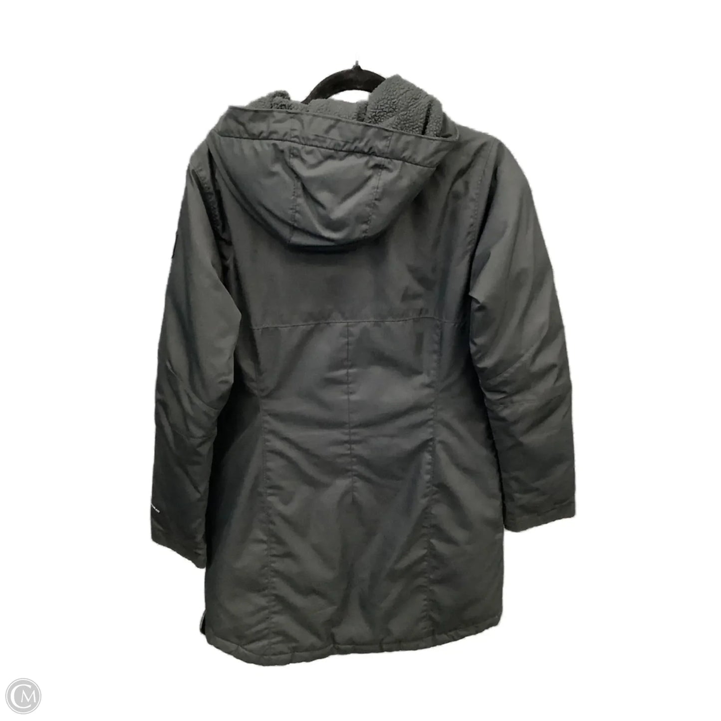 Coat Parka By Columbia In Grey, Size: S