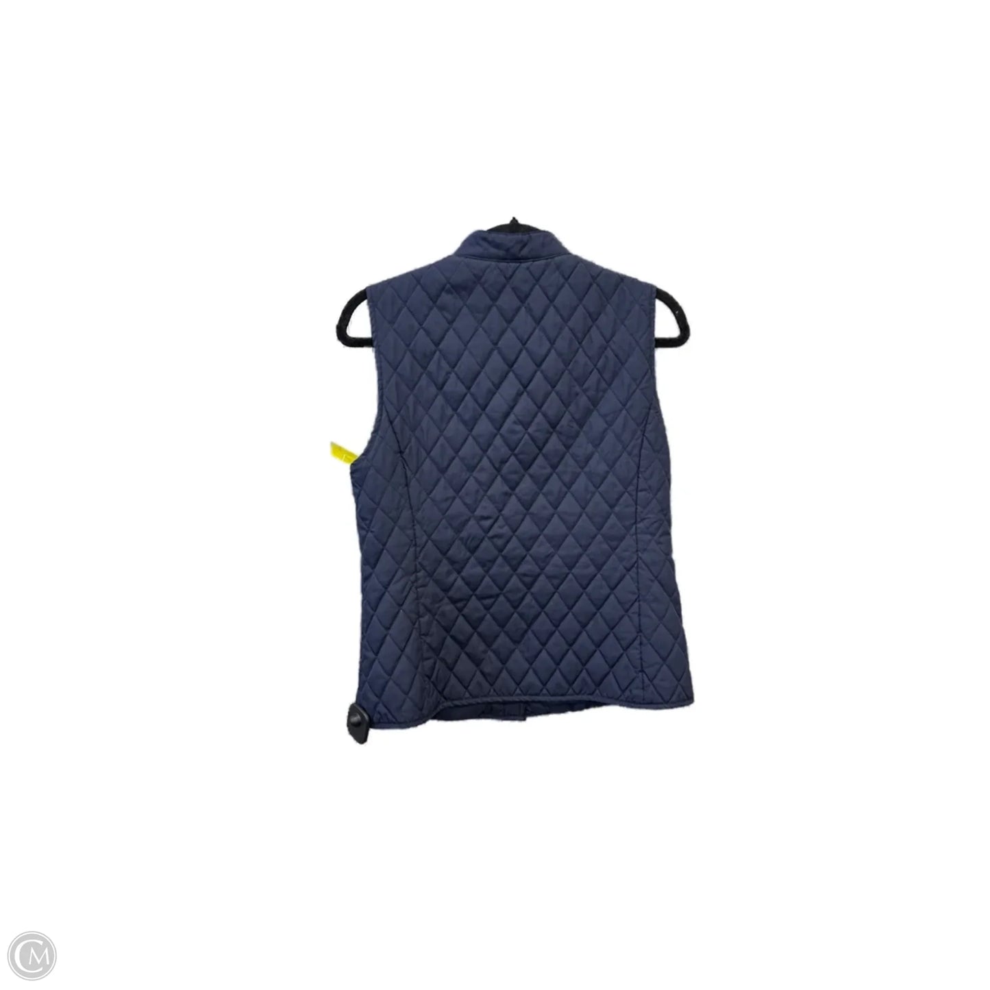 Vest Puffer & Quilted By Ellen Tracy In Navy, Size: S