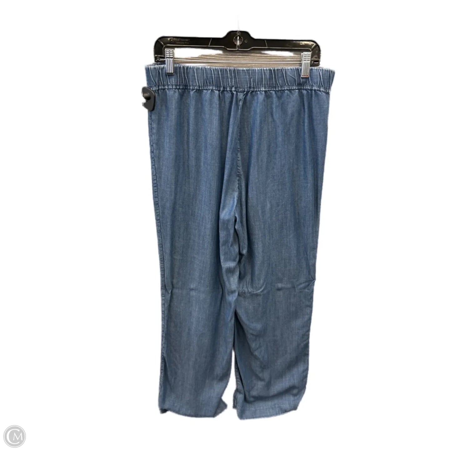 Pants Wide Leg By Calvin Klein In Blue, Size: 10