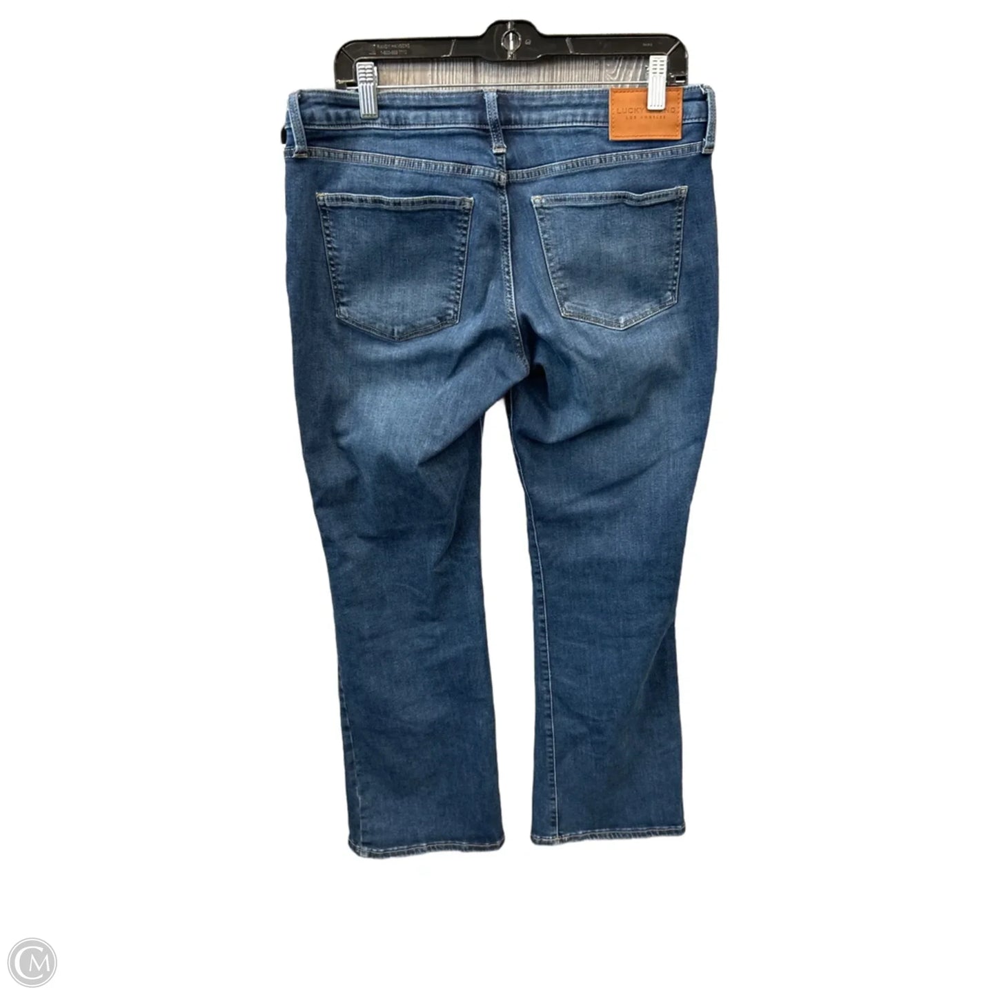 Jeans Flared By Lucky Brand In Blue Denim, Size: 12