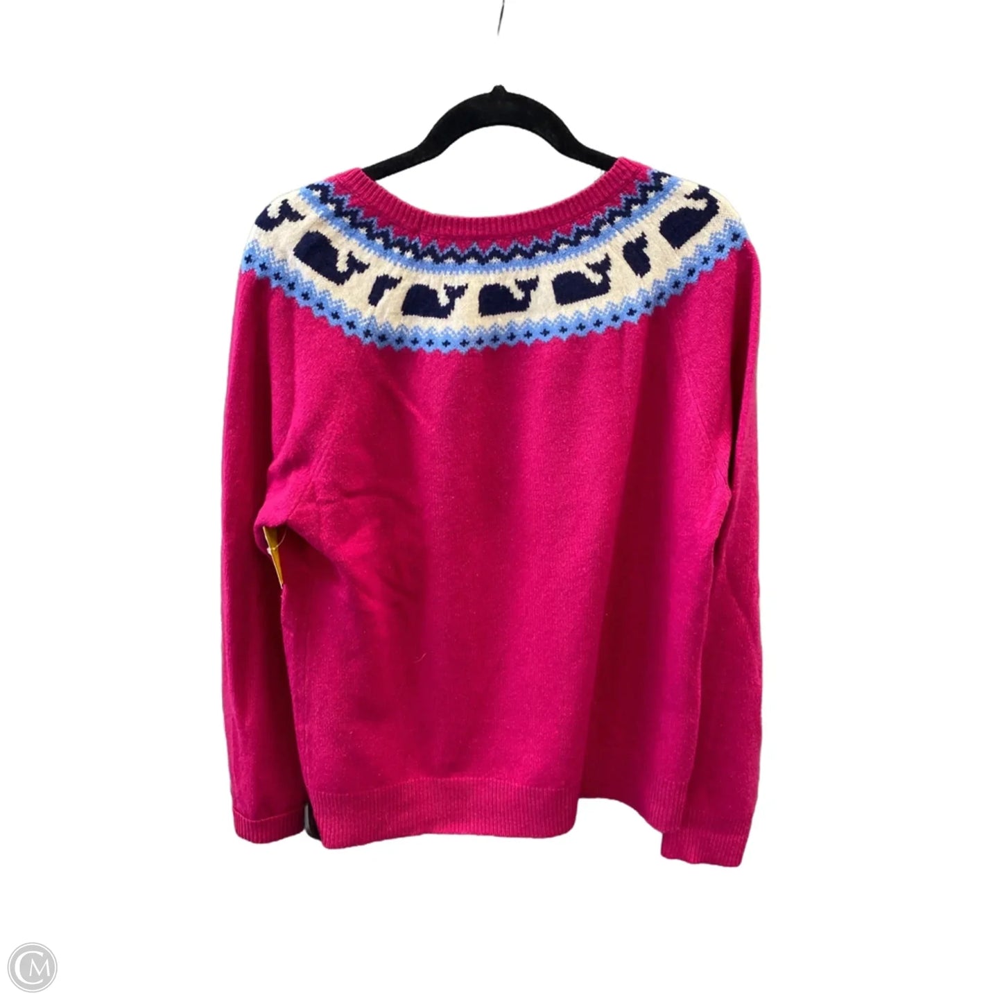 Sweater By Vineyard Vines In Pink, Size: Xl