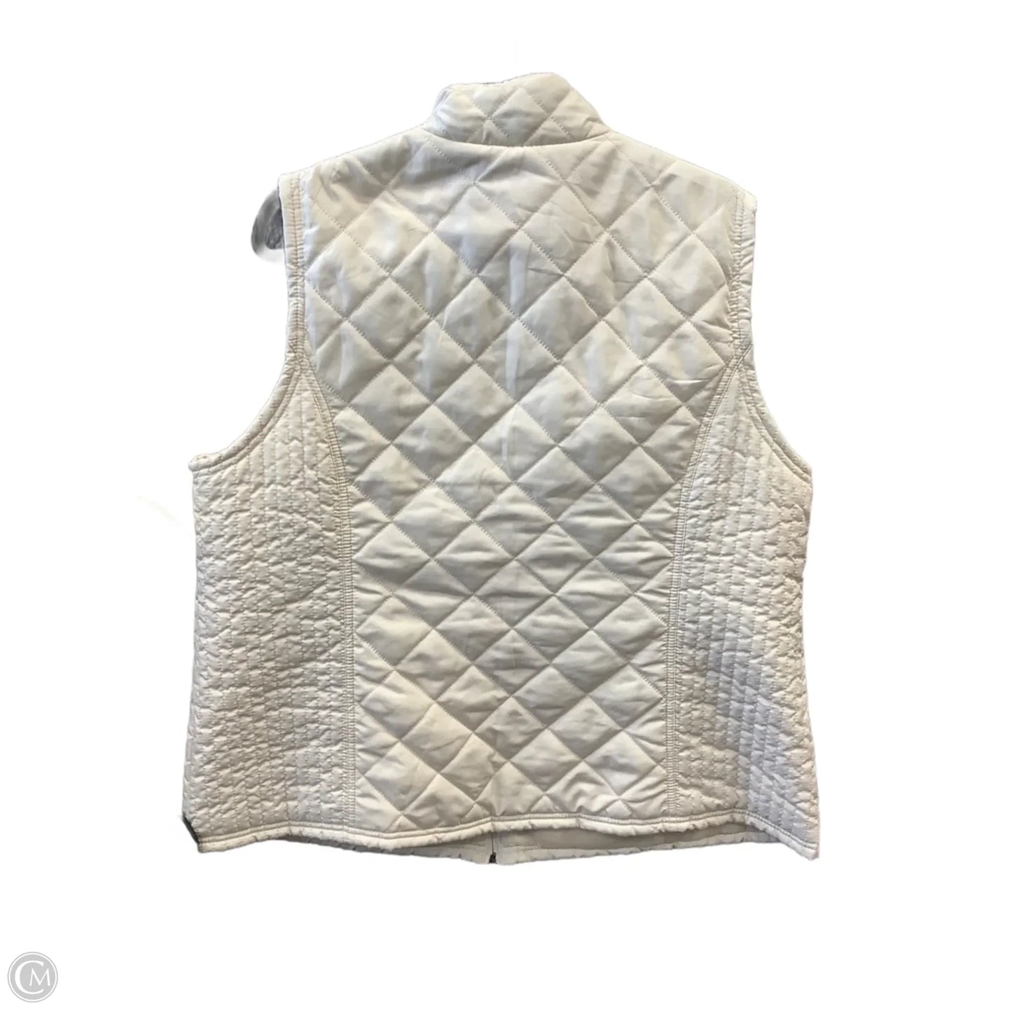 Vest Puffer & Quilted By Relativity In Cream, Size: 2x
