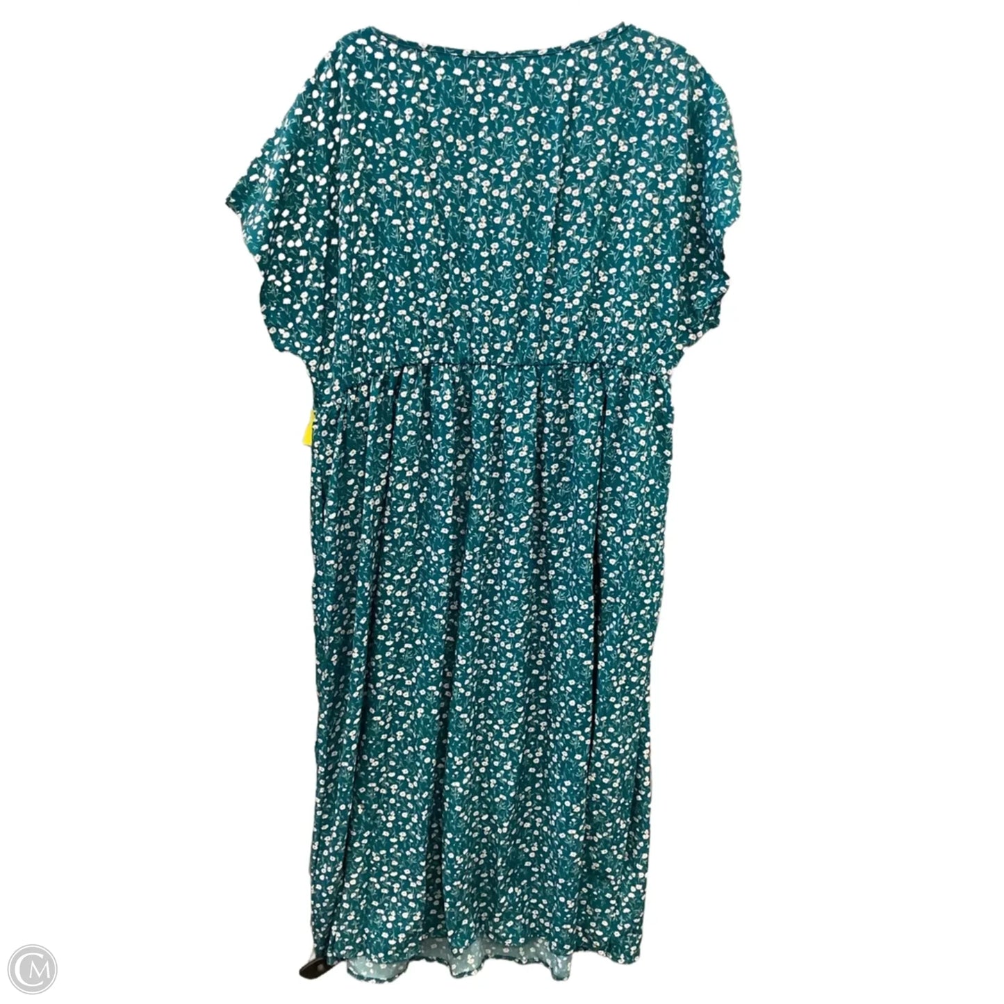 Dress Casual Maxi By Emery Rose In Teal, Size: 1x