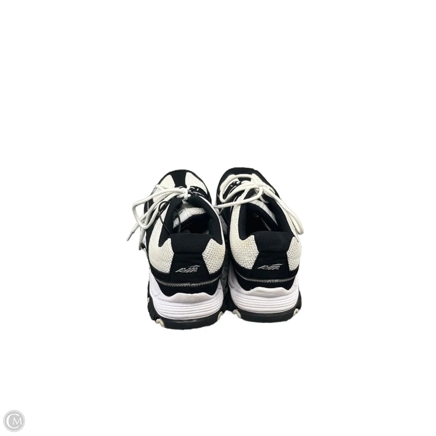 Shoes Athletic By Avia In Black & White, Size: 9.5