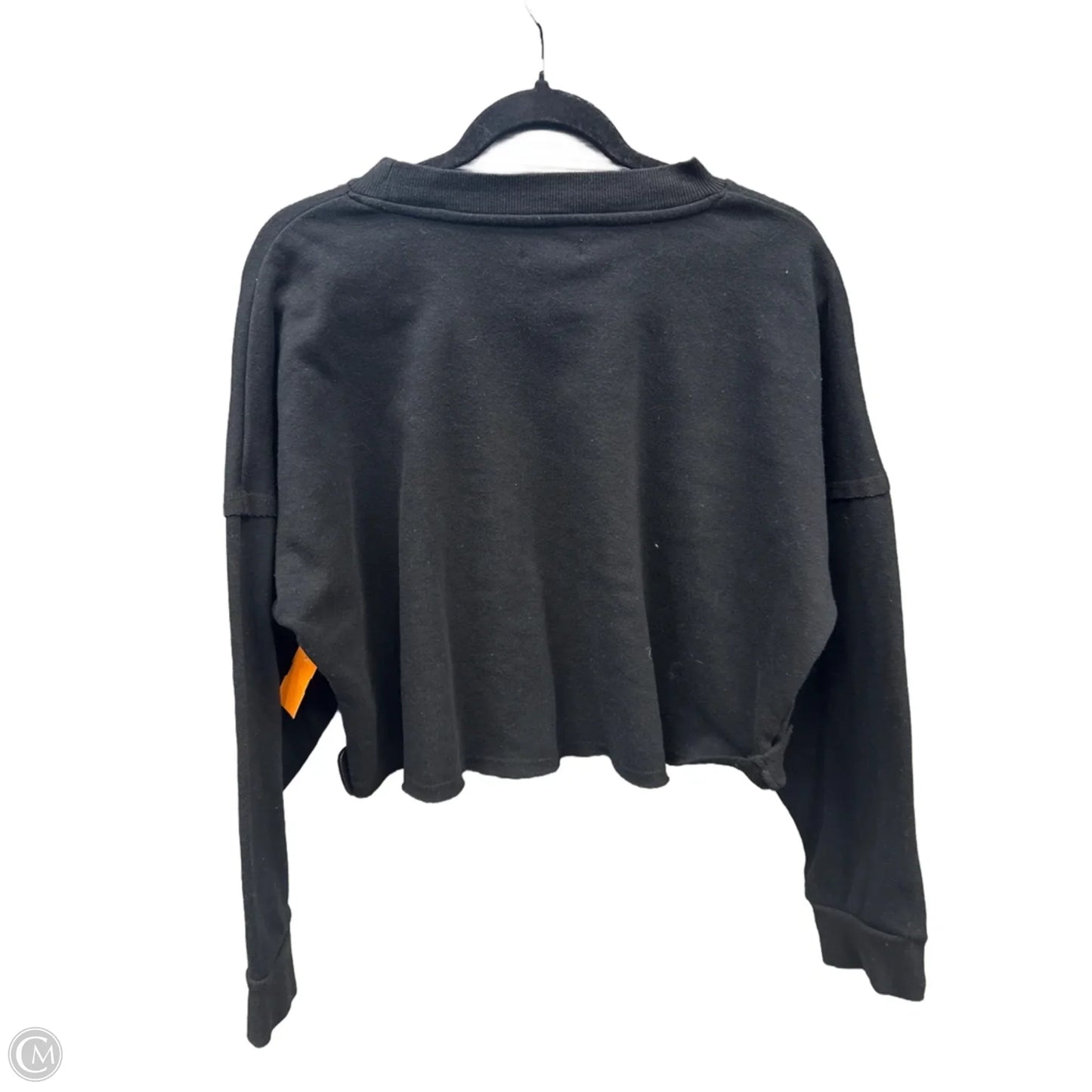 Sweatshirt Crewneck By Colsie In Black, Size: L