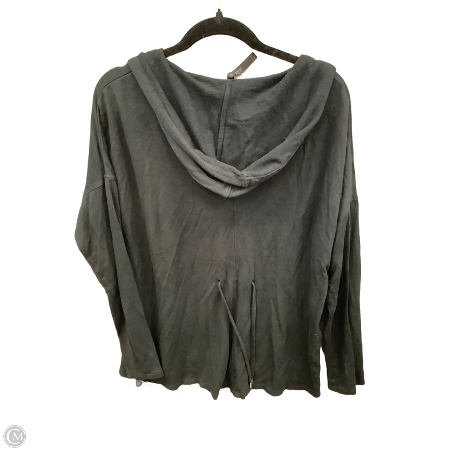 Top Long Sleeve By Gaiam In Black, Size: L