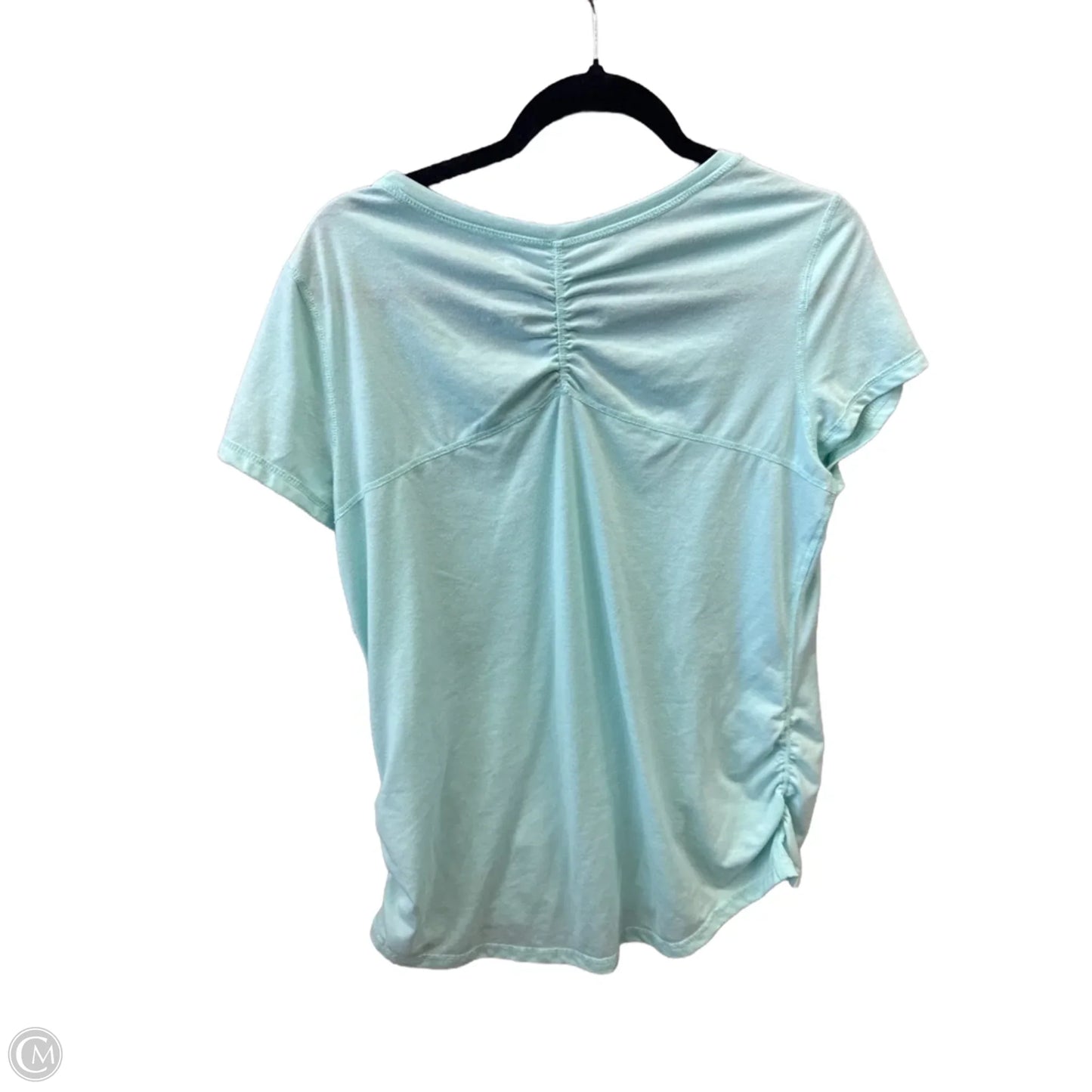 Athletic Top Short Sleeve By Athletic Works In Blue, Size: Xxl