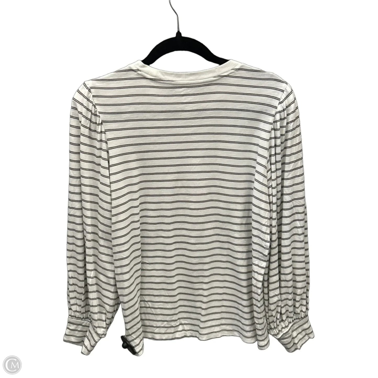 Top Long Sleeve By Maurices In White, Size: M