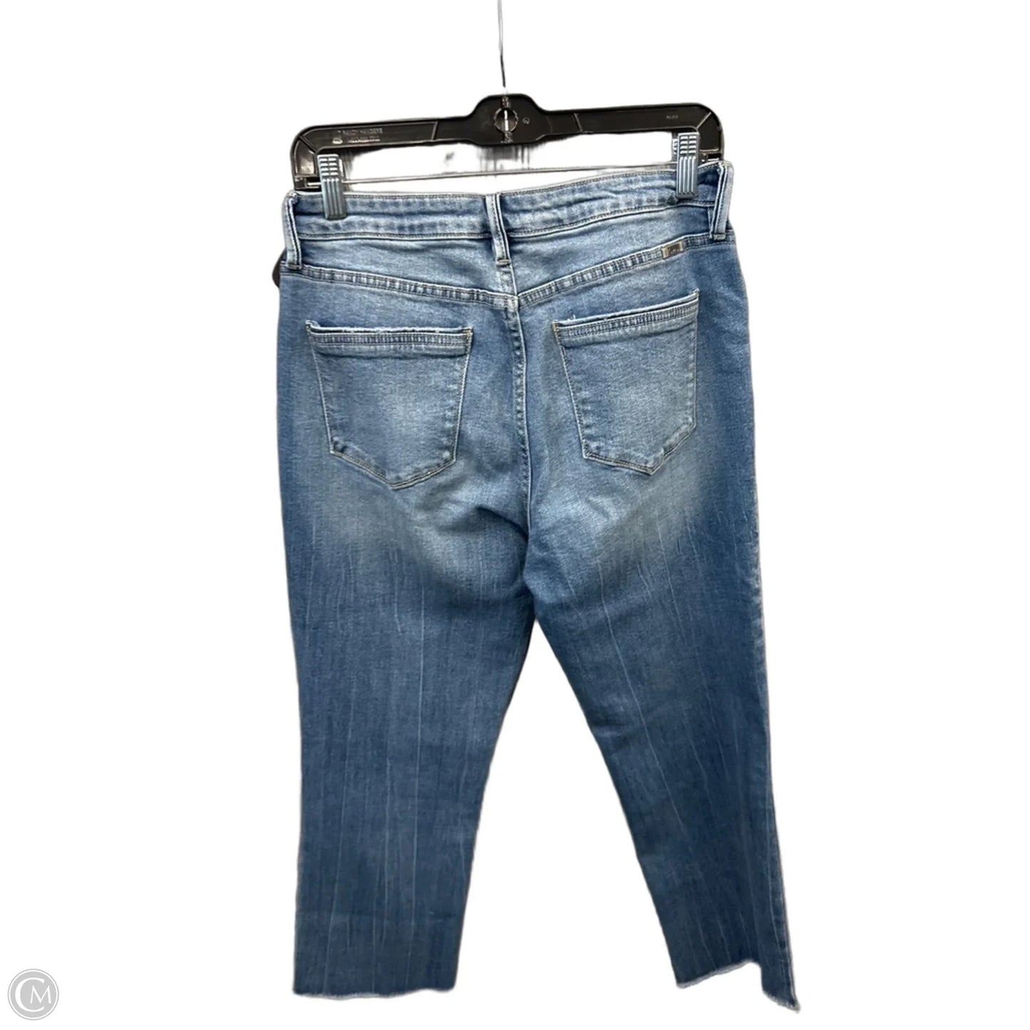 Jeans Cropped By Kancan In Blue Denim, Size: 6