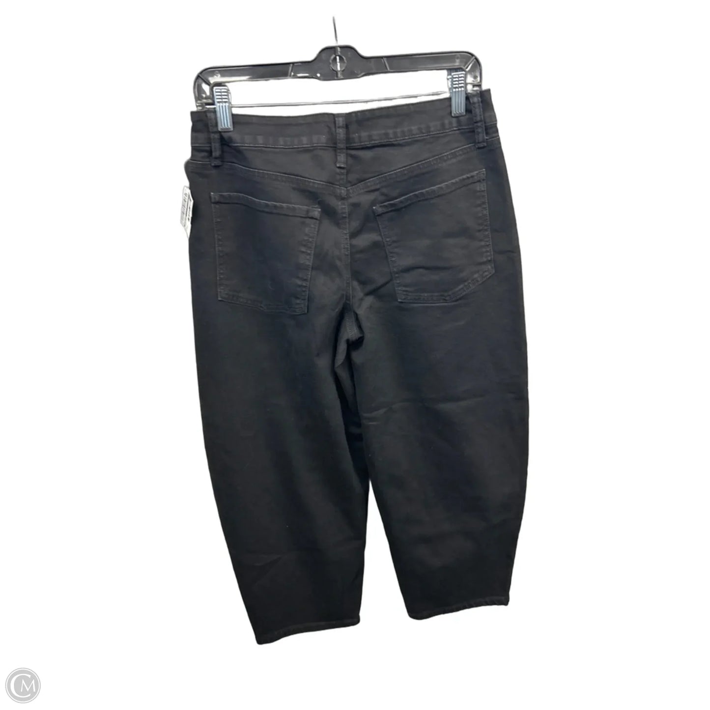 Jeans Cropped By Maurices In Black Denim, Size: 8p