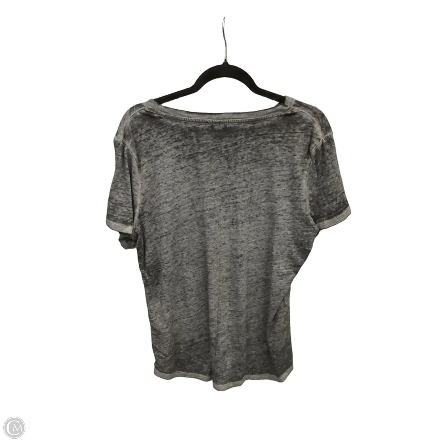 Top Short Sleeve By Clothes Mentor In Grey, Size: Xl