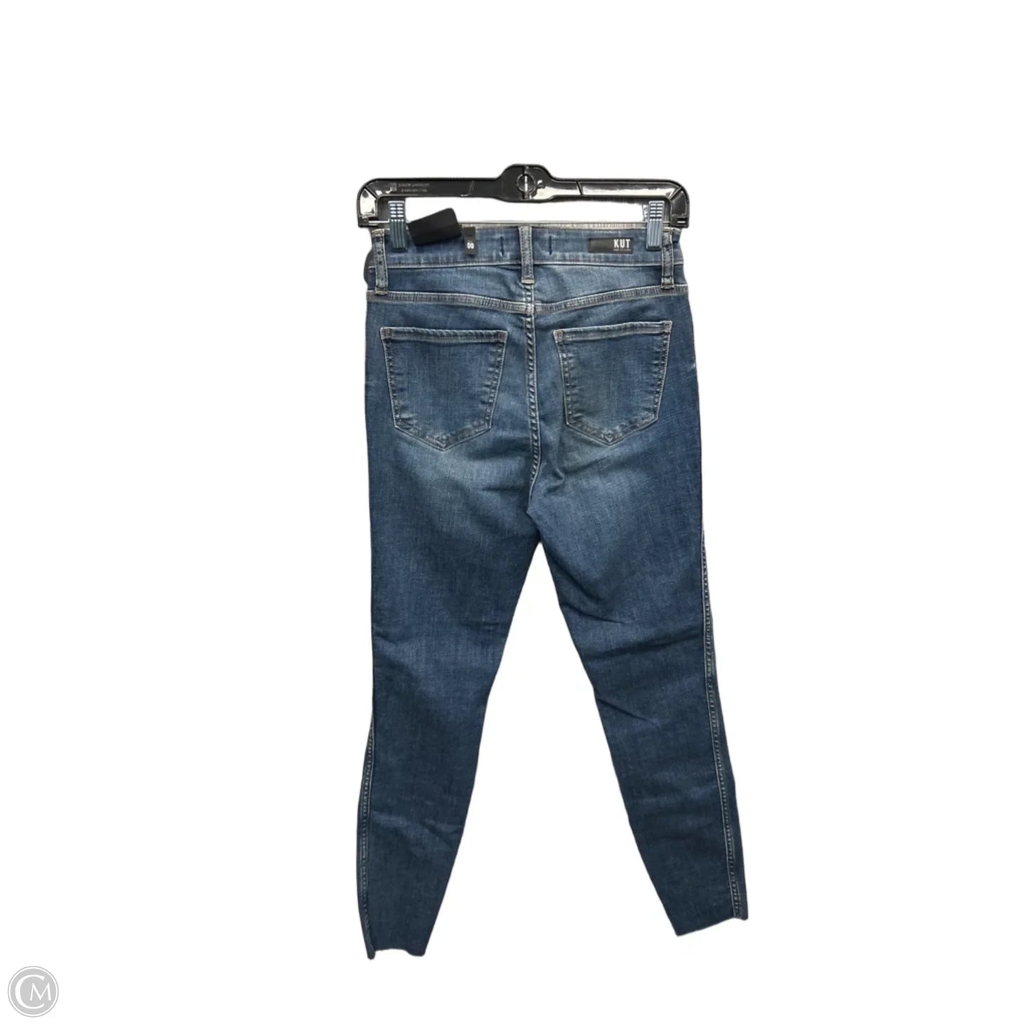 Jeans Skinny By Kut In Blue Denim, Size: 0