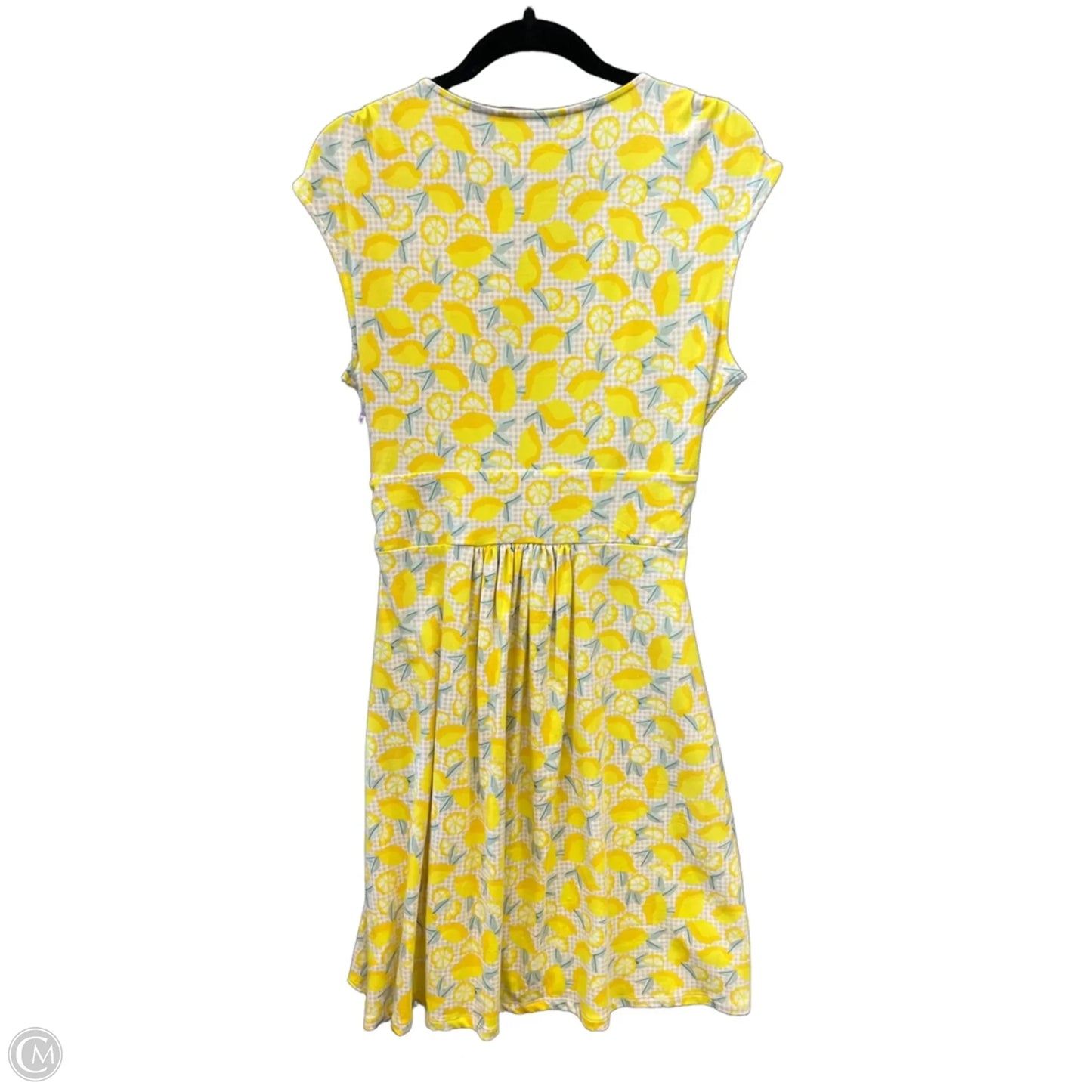 Dress Casual Short By Lands End In Yellow, Size: M