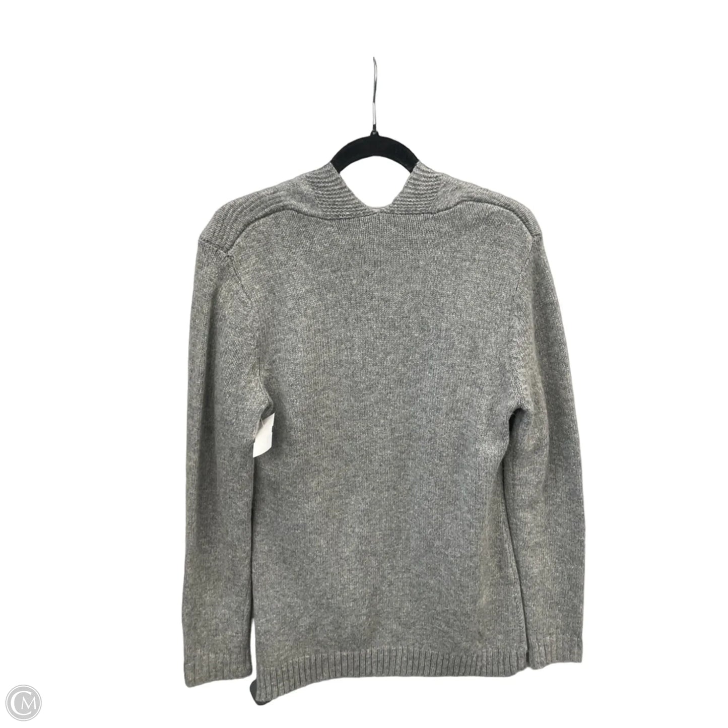 Sweater Cardigan By Studio Works In Grey, Size: M