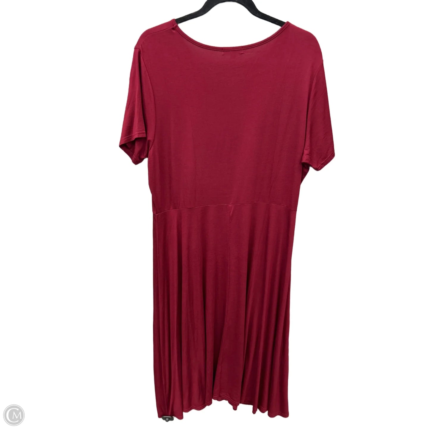 Dress Casual Maxi By Clothes Mentor In Red, Size: Xxl