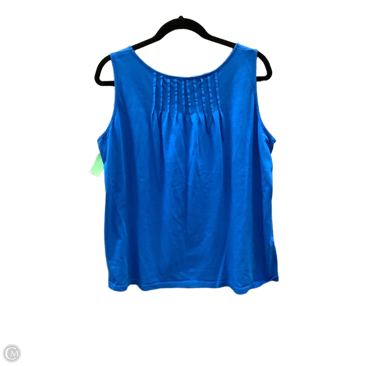 Top Sleeveless By Jones New York In Blue, Size: 2x