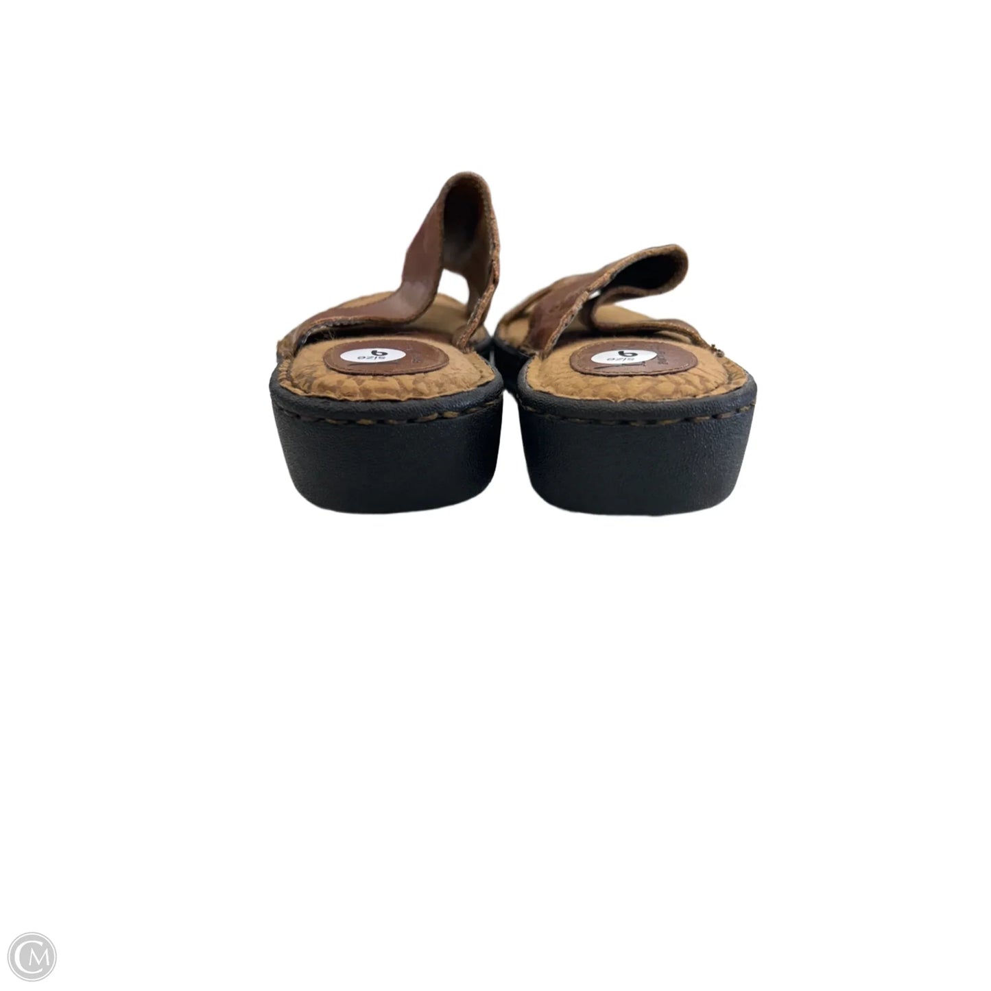 Sandals Flip Flops By Boc In Brown, Size: 9