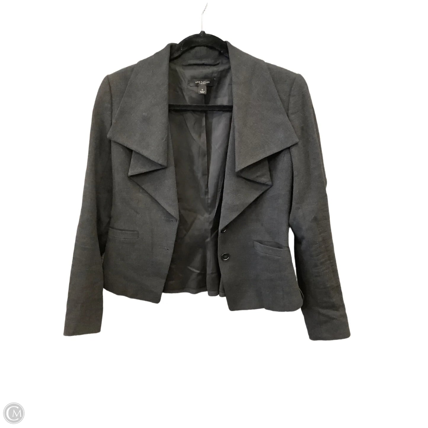 Blazer By Ann Taylor In Black, Size: Xs