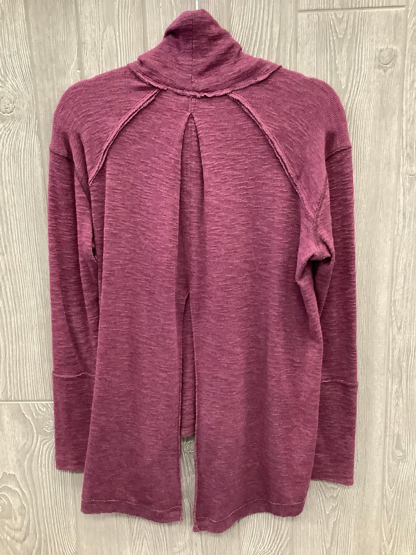 Top Long Sleeve By We The Free In Purple, Size: S