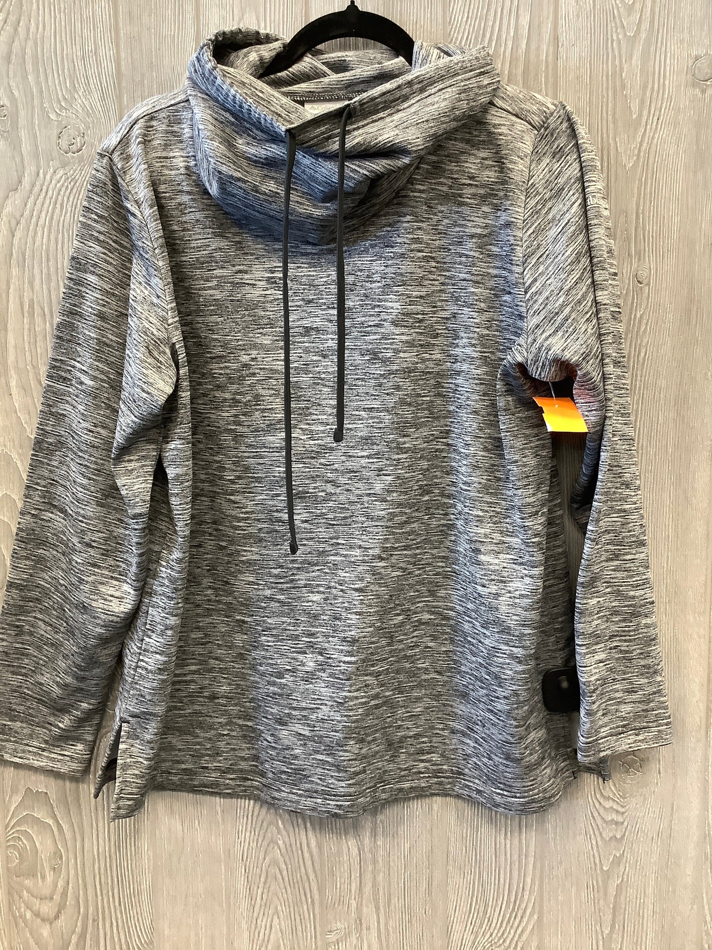 Sweatshirt Collar By Columbia In Grey, Size: L