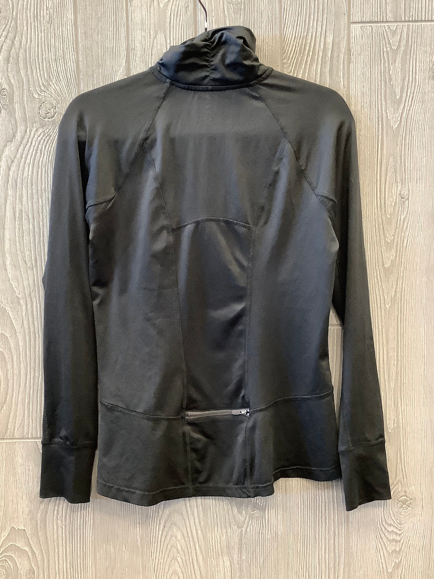Athletic Top Long Sleeve Collar By Umbro In Black, Size: M