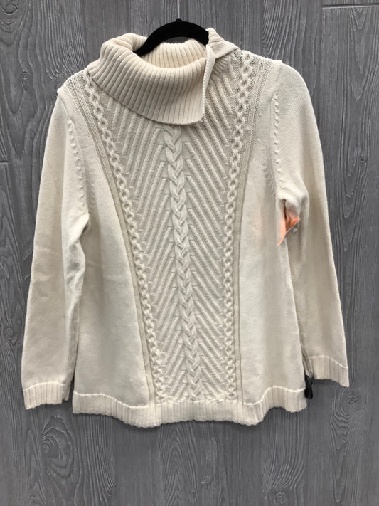 Sweater By Talbots In Cream, Size: Lp