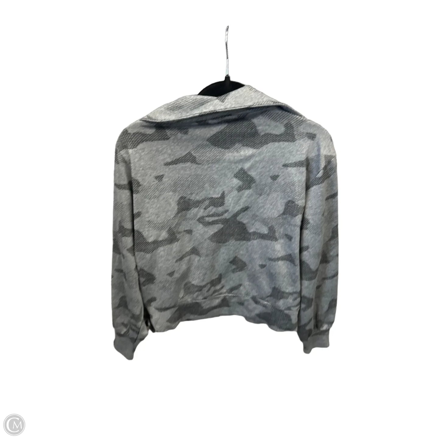 Athletic Jacket By Mondetta In Grey, Size: S