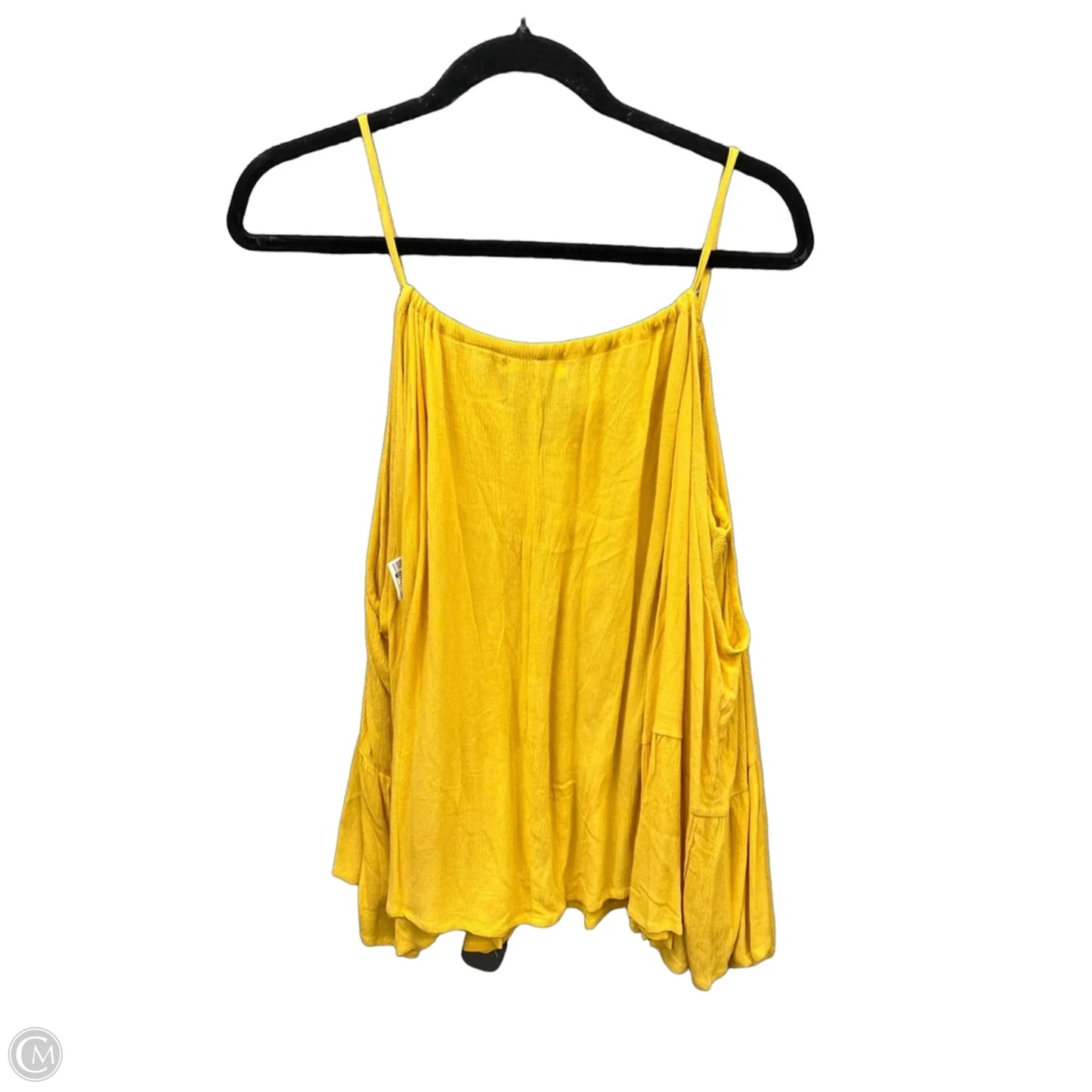 Top Long Sleeve By Andthewhy In Yellow, Size: M