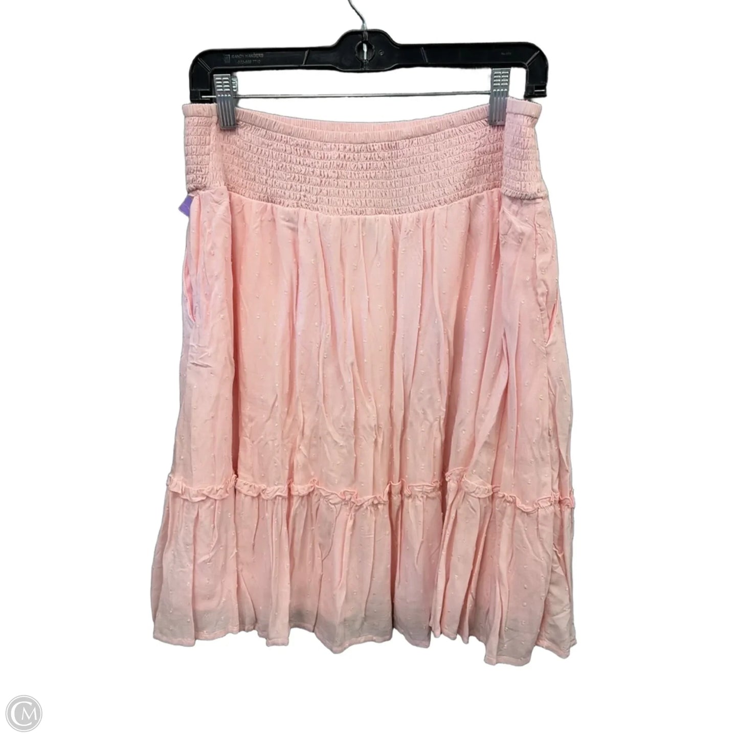 Skirt Midi By Torrid In Pink, Size: 12