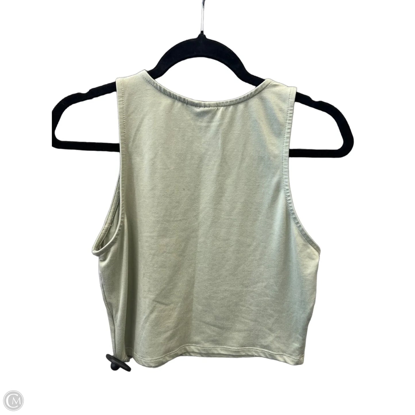 Top Sleeveless By Live In The Moment In Green, Size: M