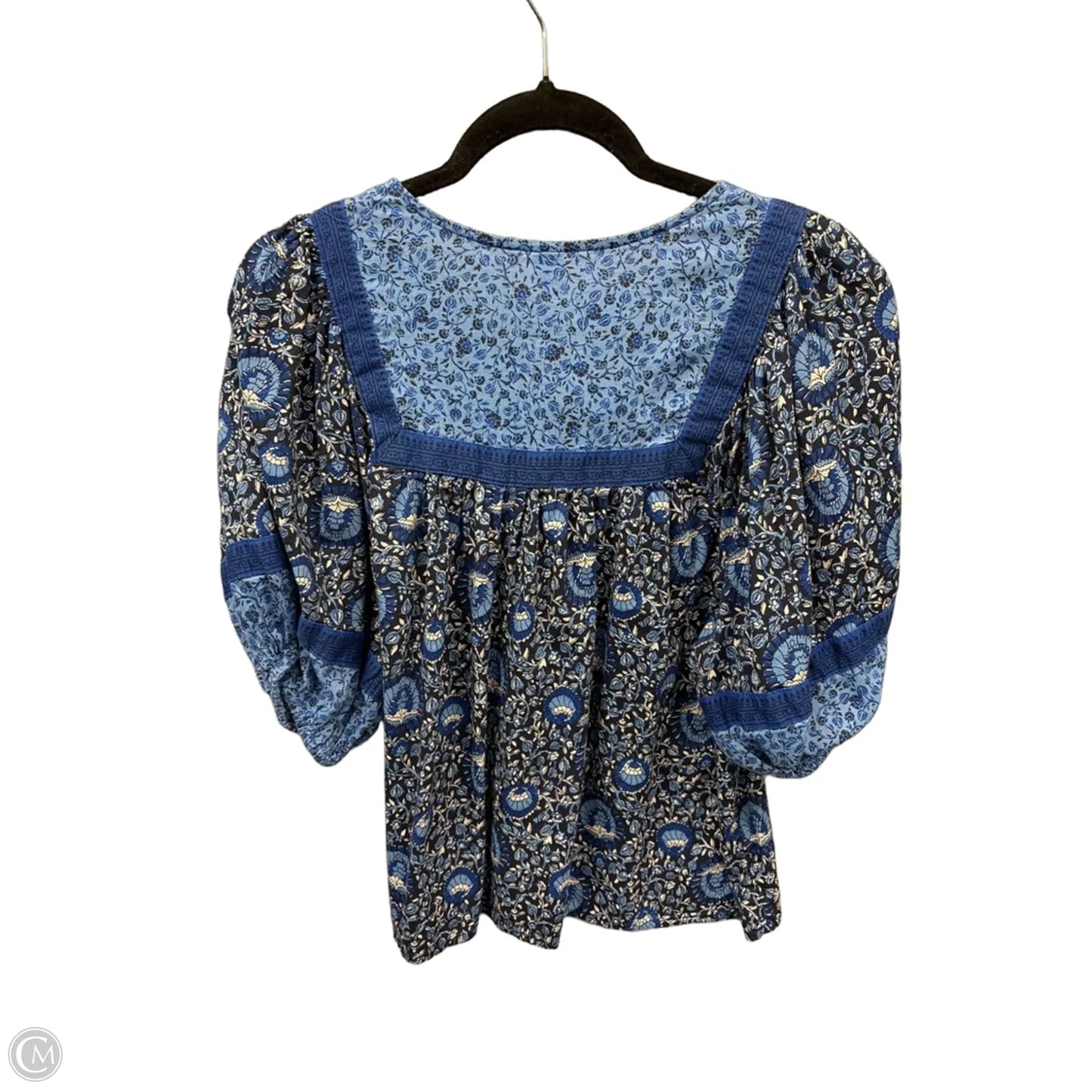 Top Short Sleeve By Old Navy In Blue, Size: M