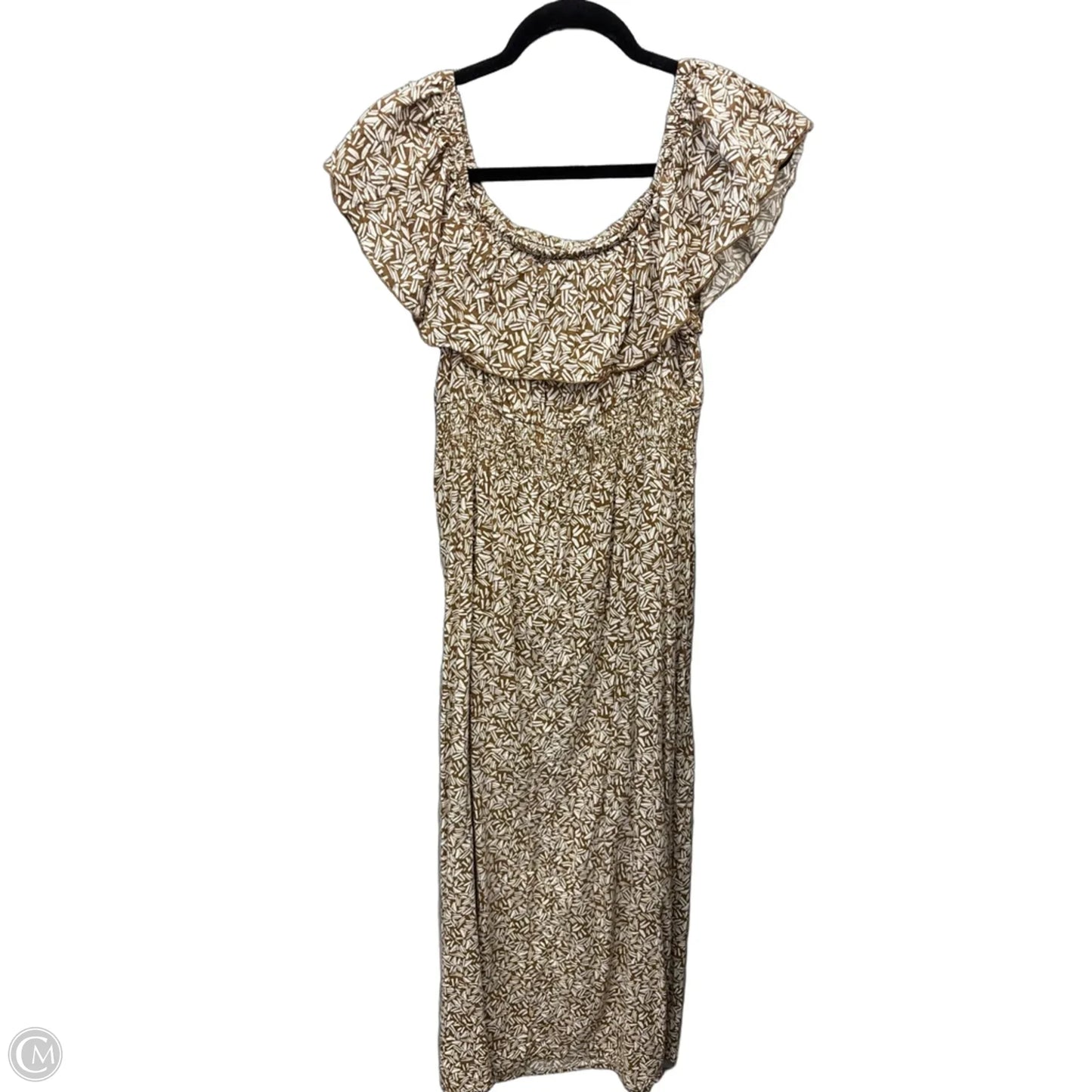 Dress Casual Maxi By Old Navy In Brown, Size: M