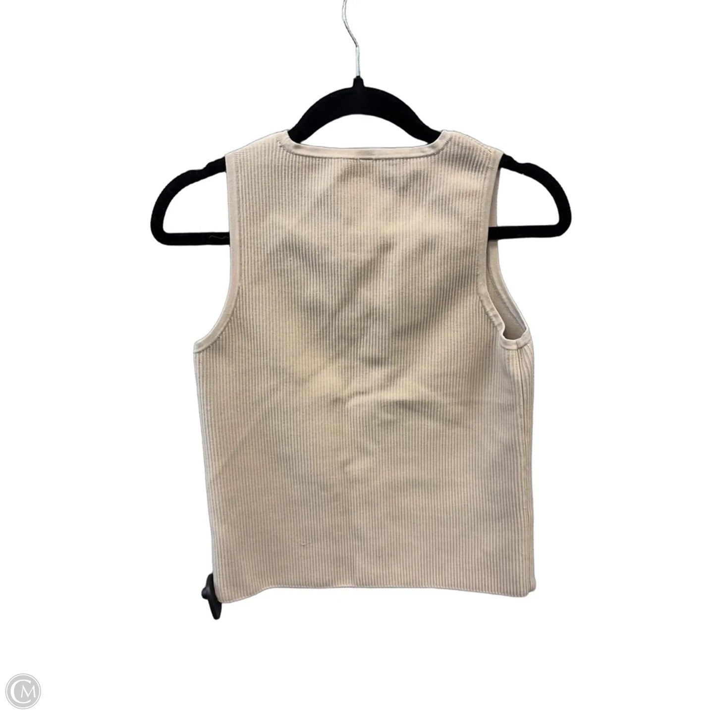 Top Sleeveless By Stylus In Brown, Size: M