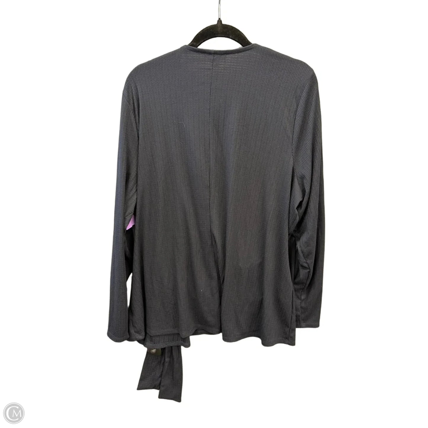 Top Long Sleeve By Lane Bryant In Black, Size: 3x
