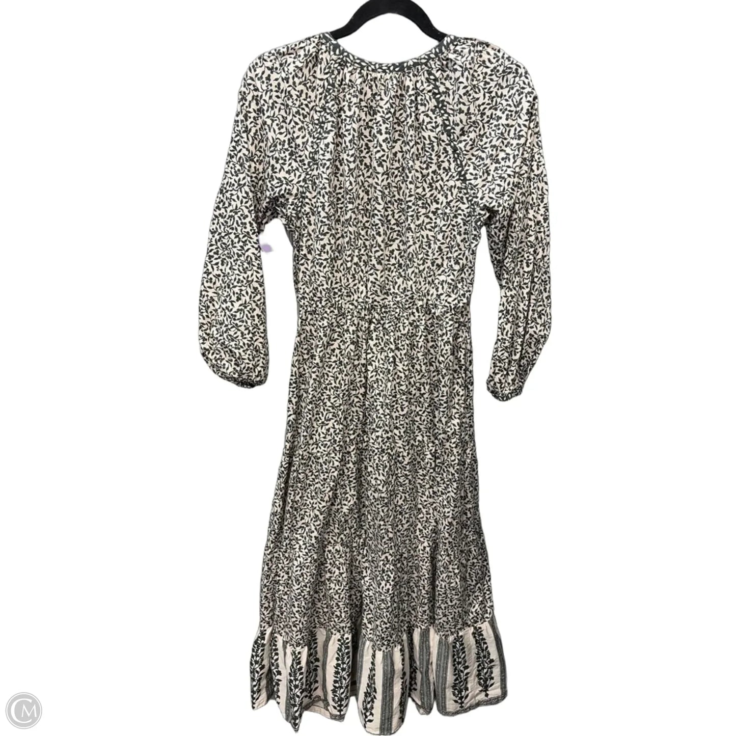 Dress Casual Maxi By Faherty In Cream, Size: S