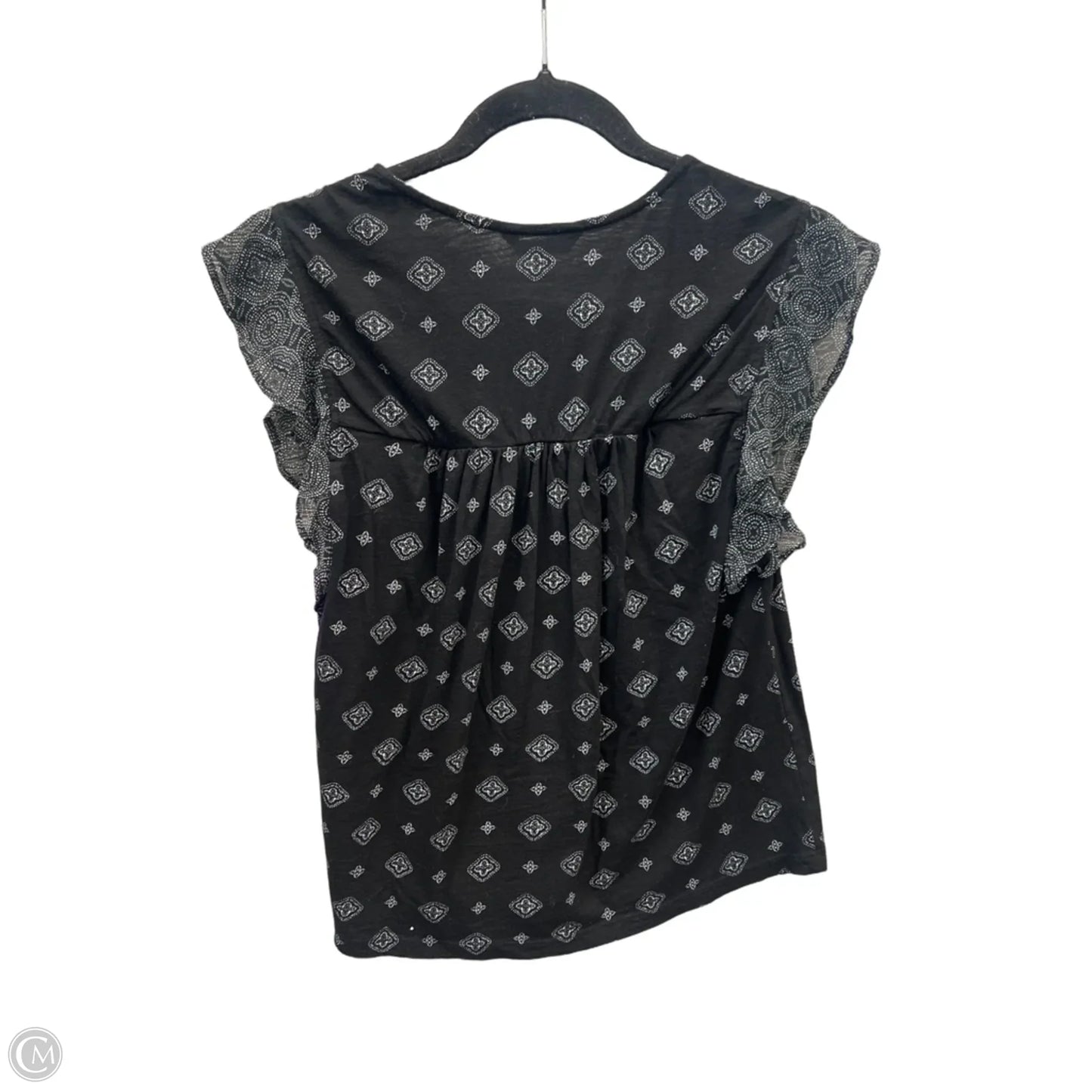 Top Sleeveless By Lucky Brand In Black, Size: M