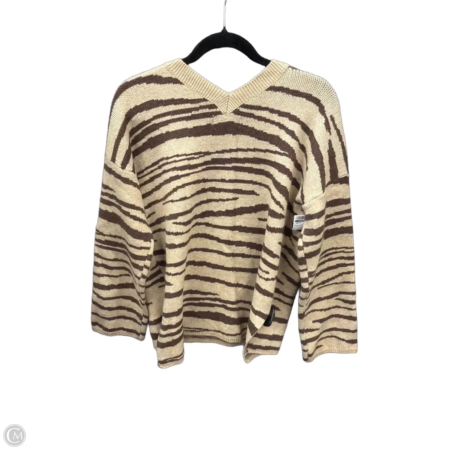 Sweater By Clothes Mentor In Cream, Size: S
