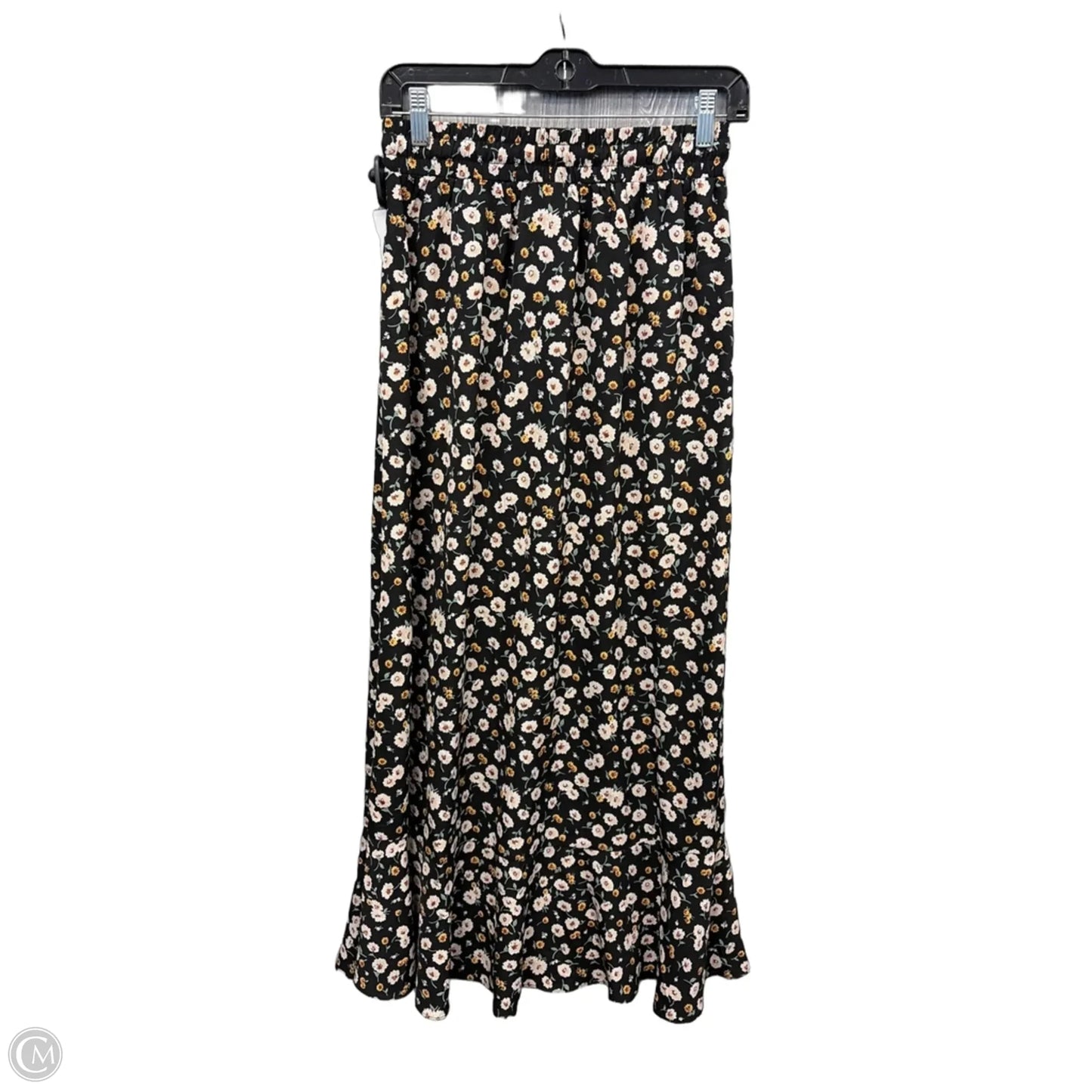 Skirt Maxi By Clothes Mentor In Black, Size: 4