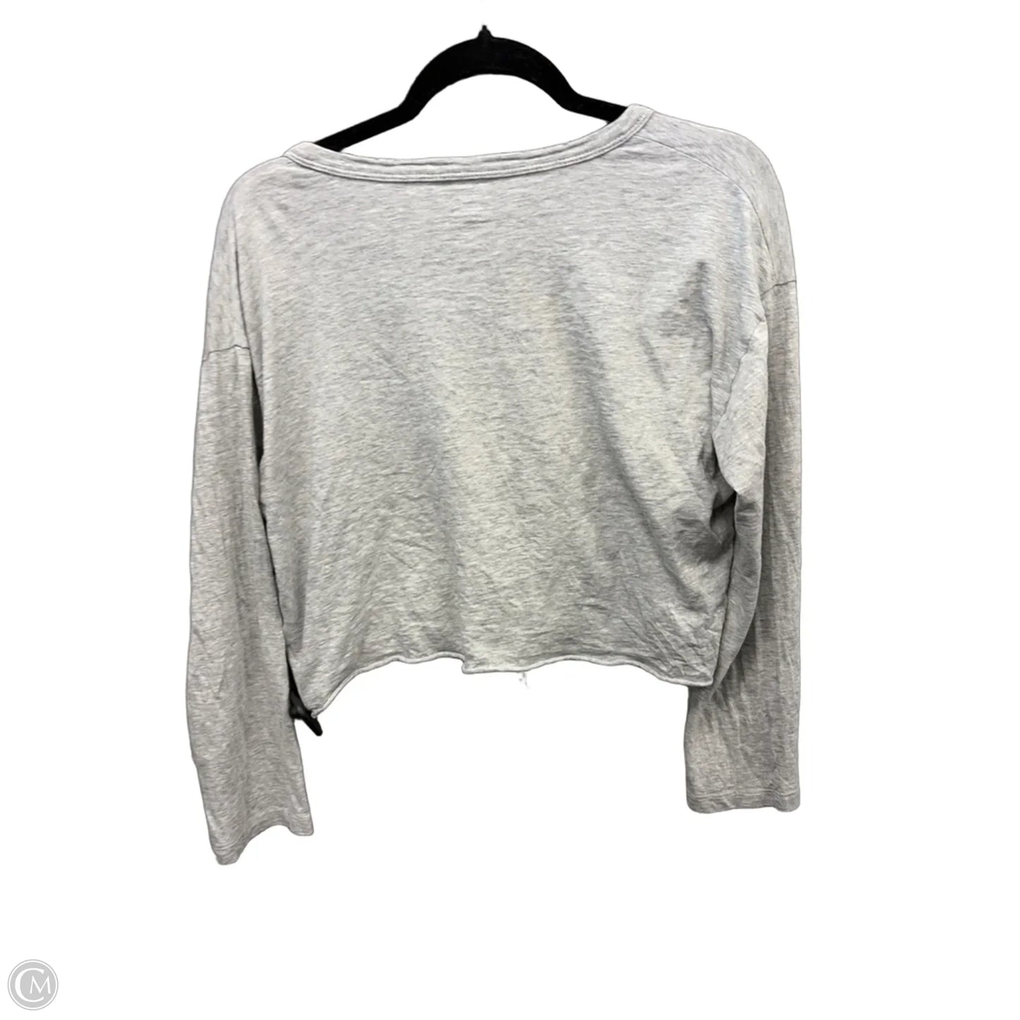 Top Long Sleeve By Aerie In Grey, Size: Xs