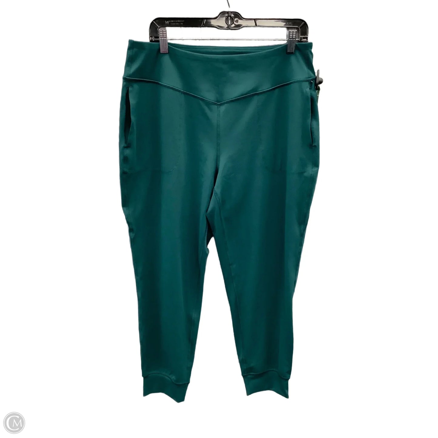 Athletic Leggings By Tek Gear In Green, Size: Xl