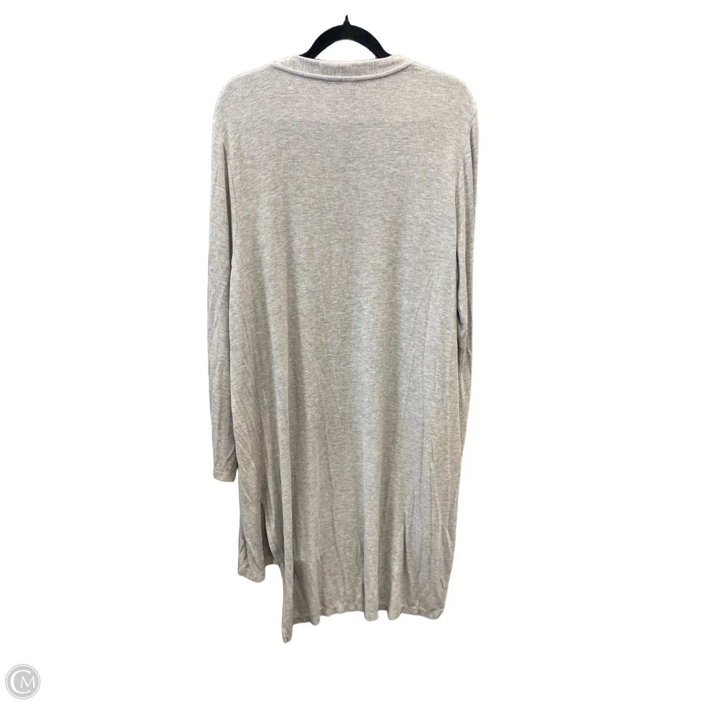 Cardigan By Dkny In Grey, Size: Xxl