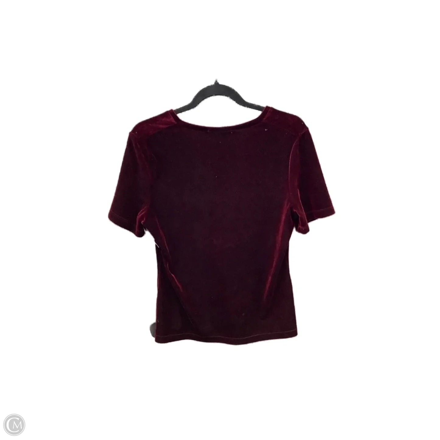 Top Short Sleeve By Clothes Mentor In Red, Size: L