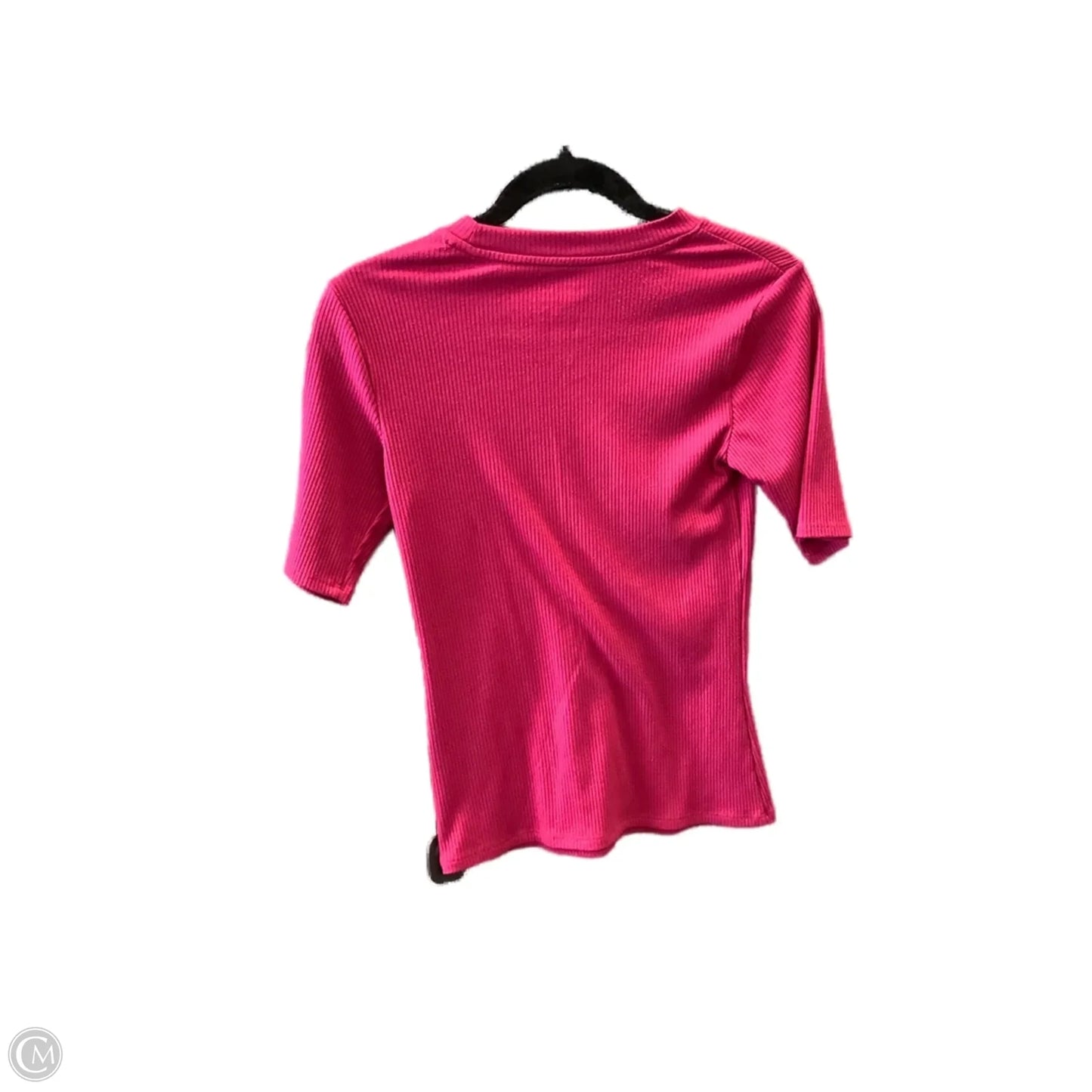 Top Short Sleeve By Simply Vera In Pink, Size: Xs