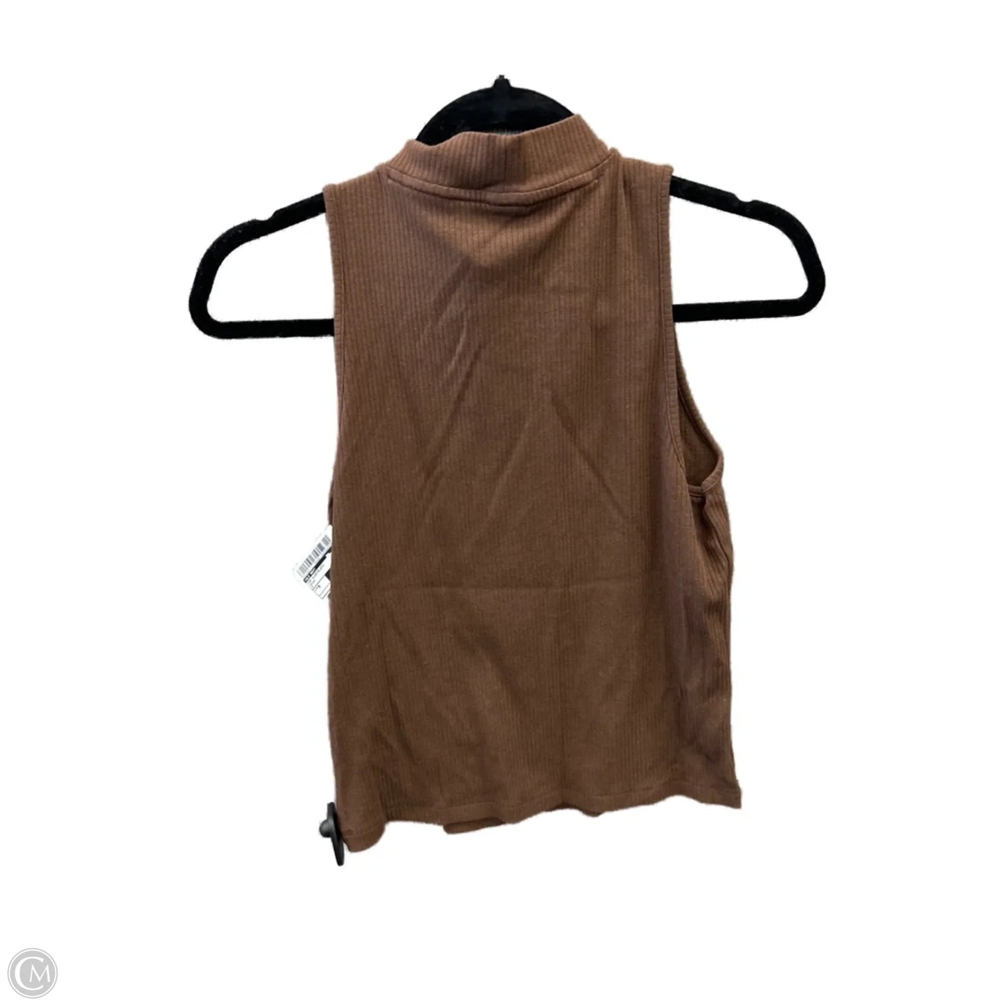 Top Sleeveless By Old Navy In Brown, Size: M