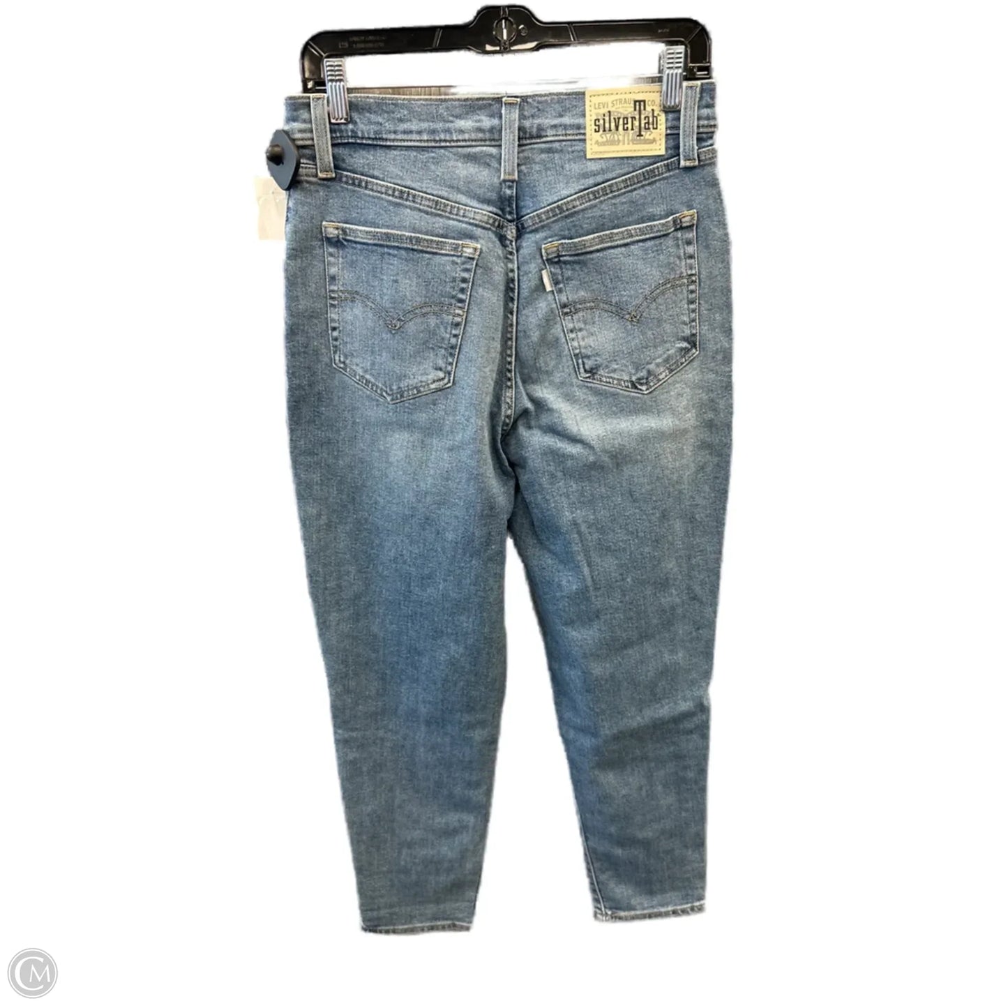Jeans Straight By Silver In Blue Denim, Size: 6